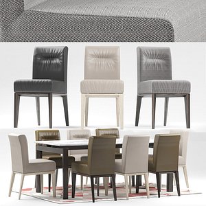 Calligaris Esteso Wood and chairs Calligaris Tosca