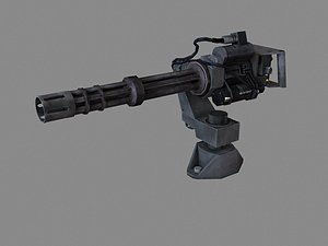 Minigun 3D Models for Download