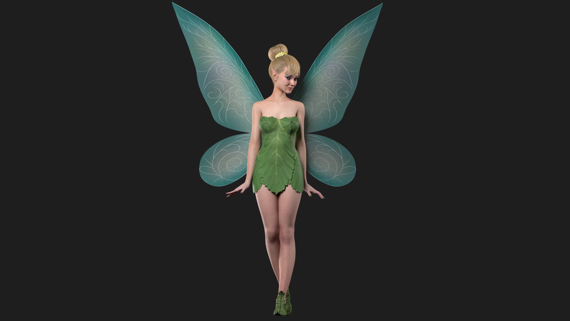 Tinker Bell 3D Model - TurboSquid 1502010