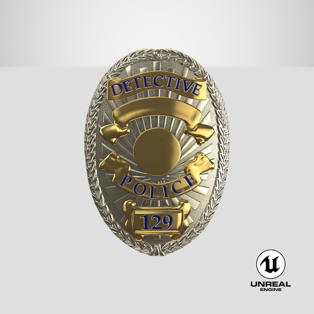 detective badge 01 3D model https://p.turbosquid.com/ts-thumb/7p/1fc8B7/NJmXxdTc/unreal_capture/png/1502110668/1920x1080/fit_q87/5888e97dcf470ac12ead7bff73ea976292a55122/unreal_capture.jpg