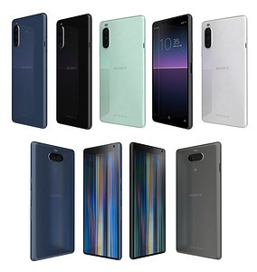 sony xperia 10 mk 3D model