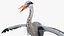 Grey Heron Rigged