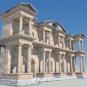 Market Gate Of Miletus 3D