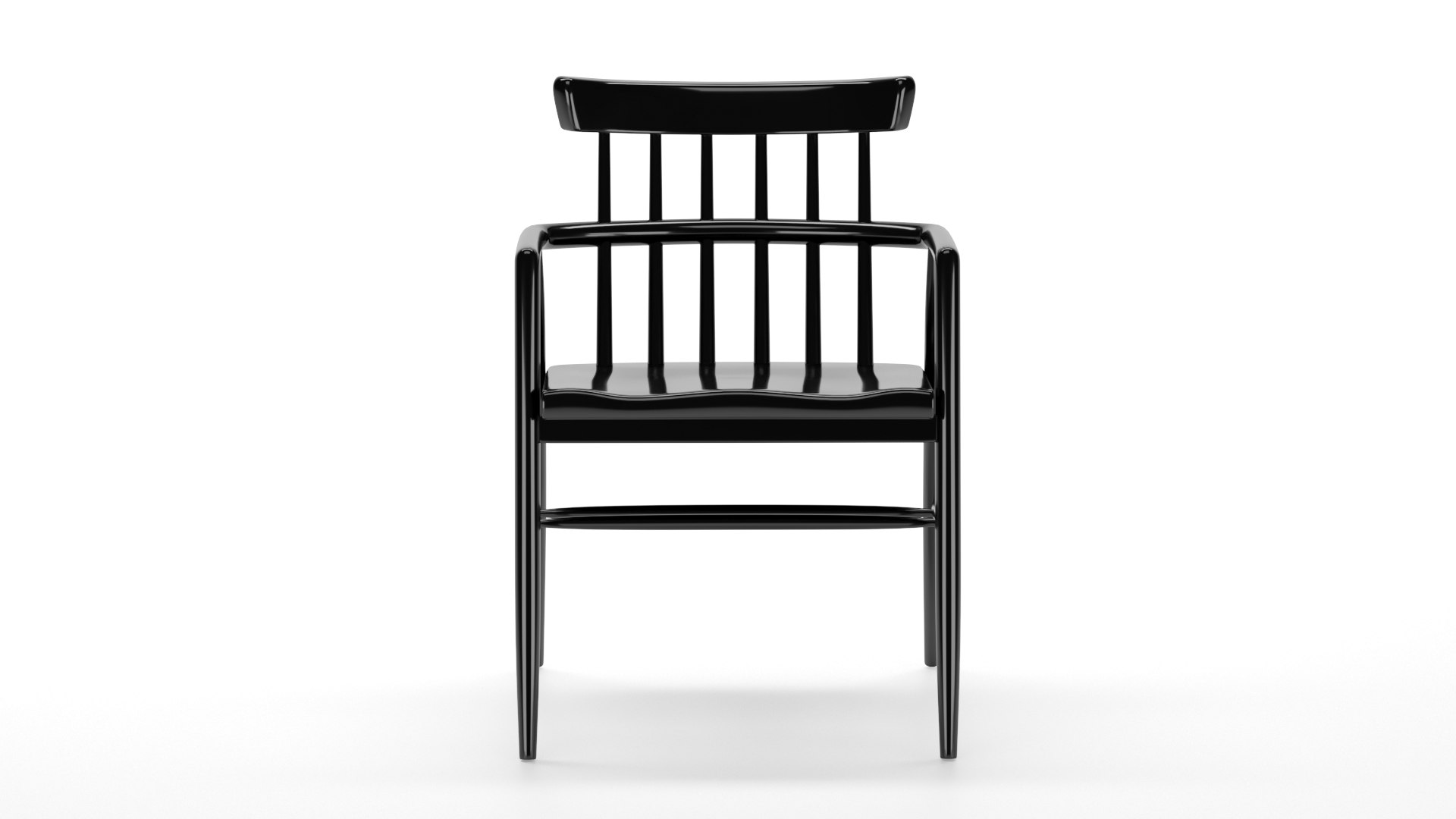 3D CB2 - Modernist Dining Chair Model 1532 Model - TurboSquid 2051409