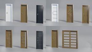 3D Doors pack model