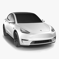 Tesla Model Y Simple Interior