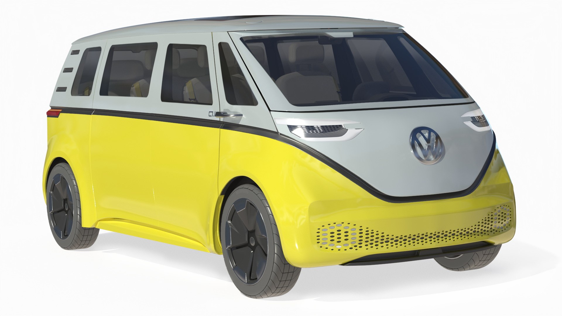 Volkswagen ID Buzz 3D model preview