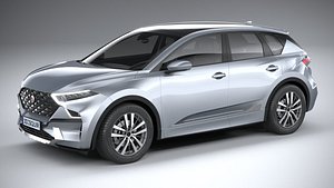 Generic SUV v1 2022 3D model