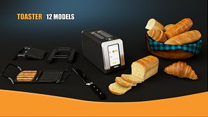 Toaster 3D model