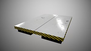 3D lifting table model