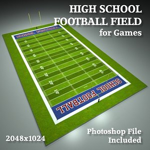 3ds school football field