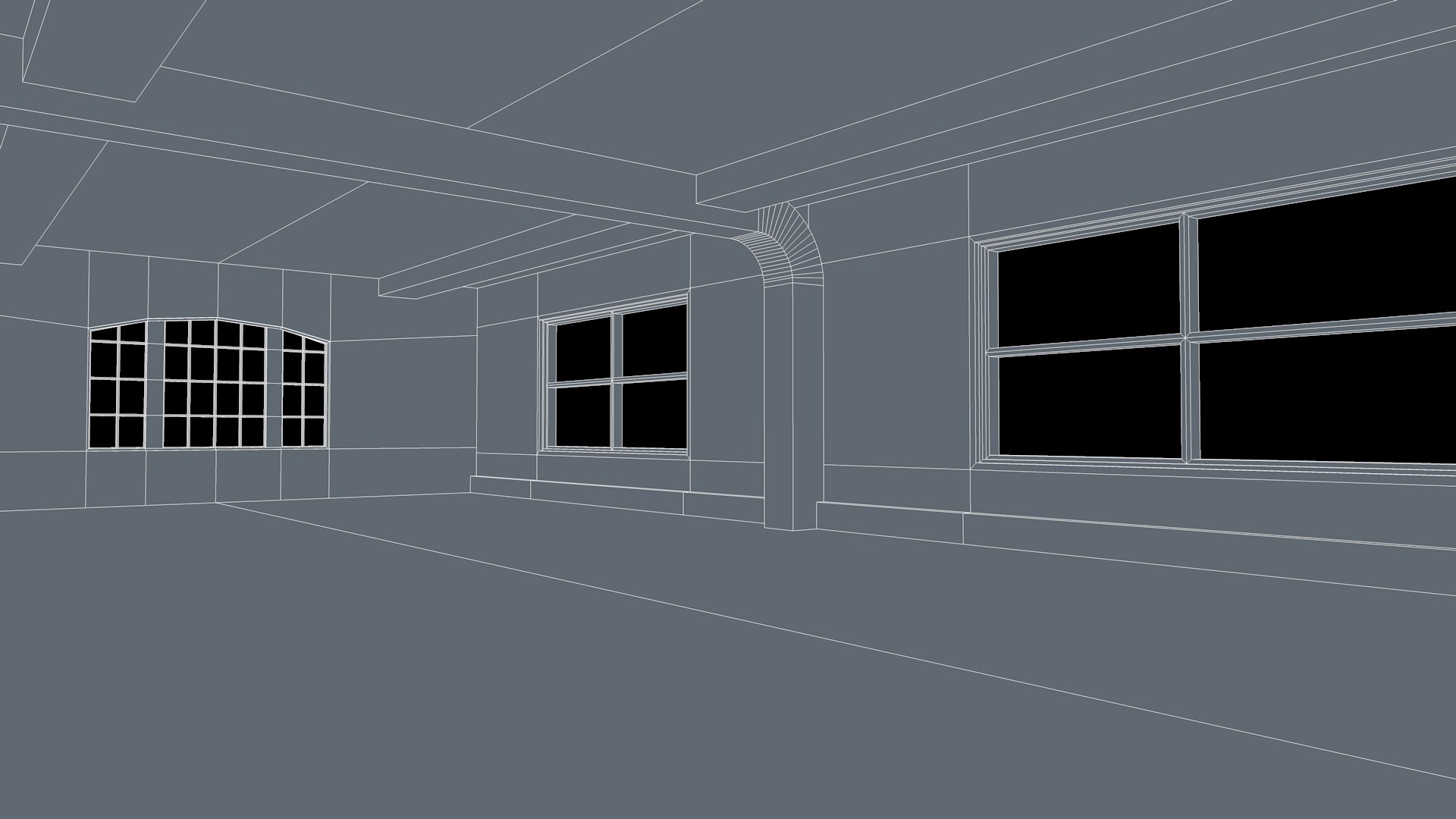 3D Model Empty Interior - TurboSquid 2332491