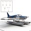 light aircraft piper pa 3d model