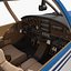 light aircraft piper pa 3d model