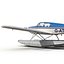 light aircraft piper pa 3d model