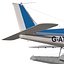 light aircraft piper pa 3d model