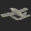 light aircraft piper pa 3d model