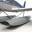 light aircraft piper pa 3d model