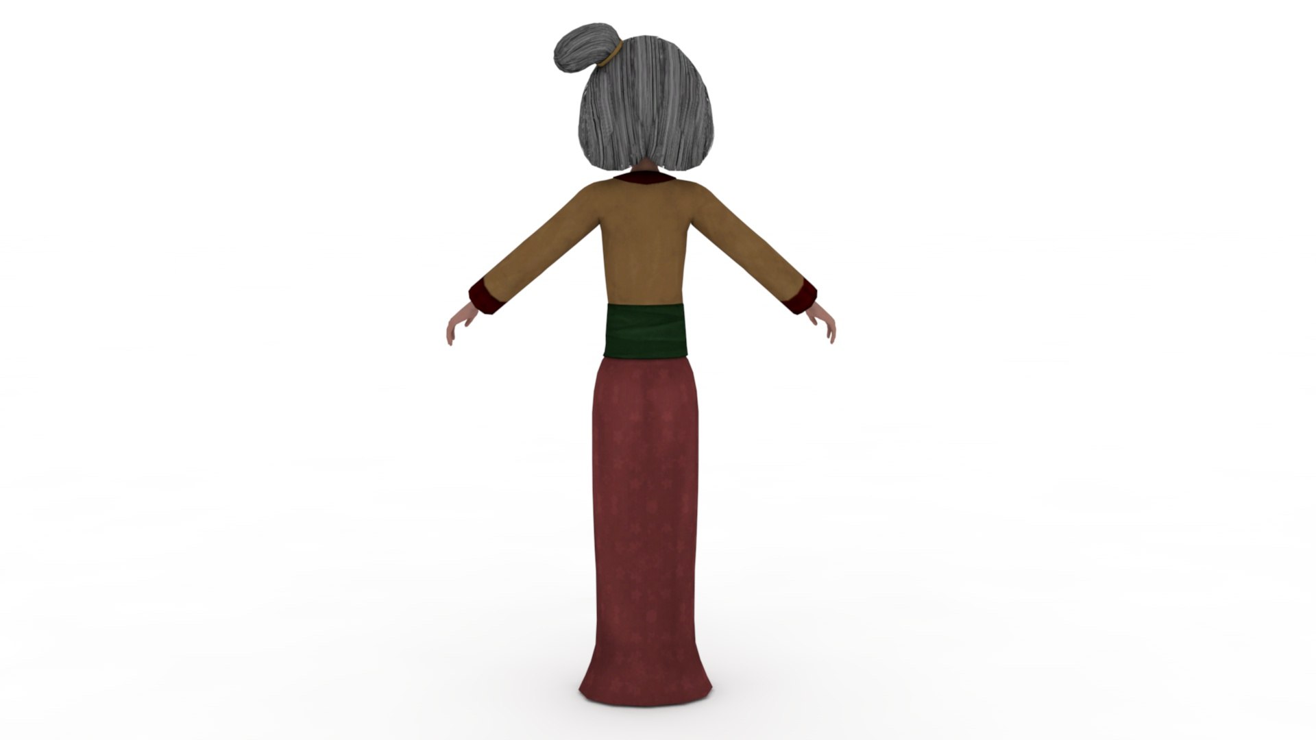 Chinese Woman 3d Model - Turbosquid 2336828