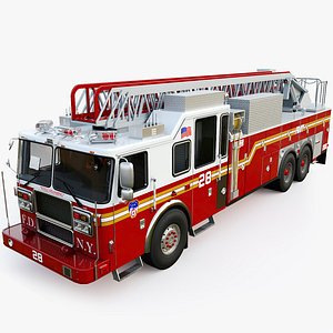Fire Truck FDNY Ladder