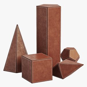 3D Emporium Home Leather Collection by a Global Views company model