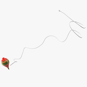 3D model Spinning Toy Tangled Painted