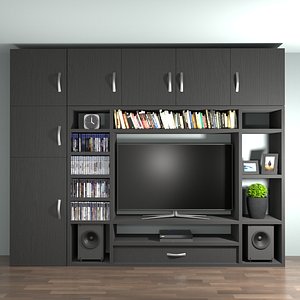 3D tv shelf