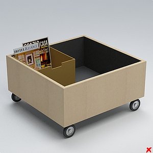 3d model magazine rack