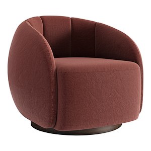 cult furniture emile swivel armchair model