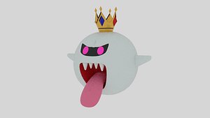 3D king boo