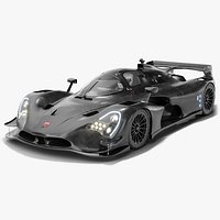 Generic Carbon Hypercar Prototype for Endurance Racing