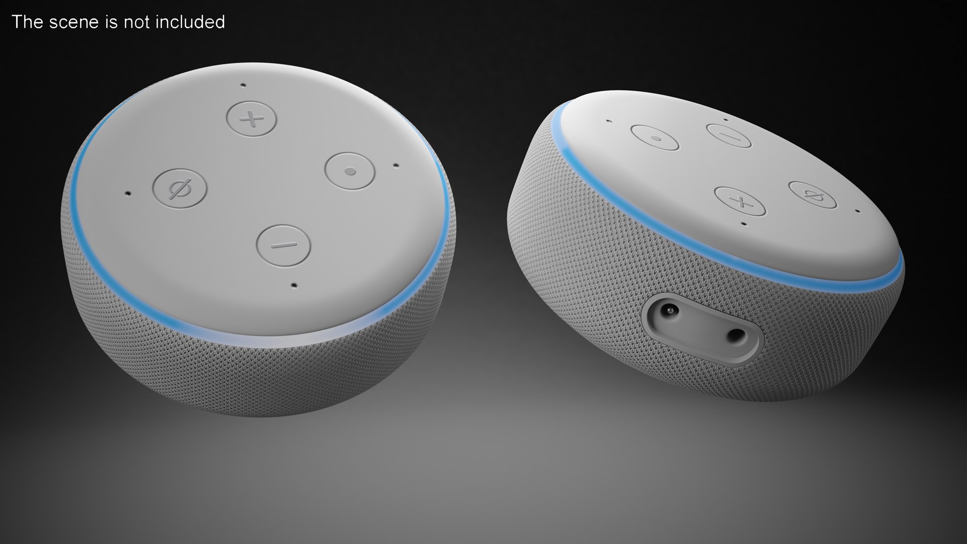 Amazon Echo Dot White model https://p.turbosquid.com/ts-thumb/7p/zhK45l/Vc/amazonechodotwhite3dmodel004/jpg/1670303070/1920x1080/fit_q87/6f79ca9eb5200144644c7e10457af43deeeeccfc/amazonechodotwhite3dmodel004.jpg