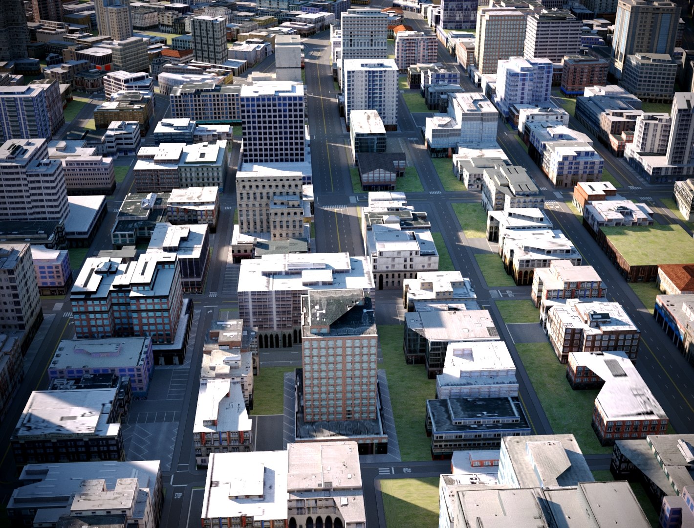 City Cityscape 3D - TurboSquid 1489497