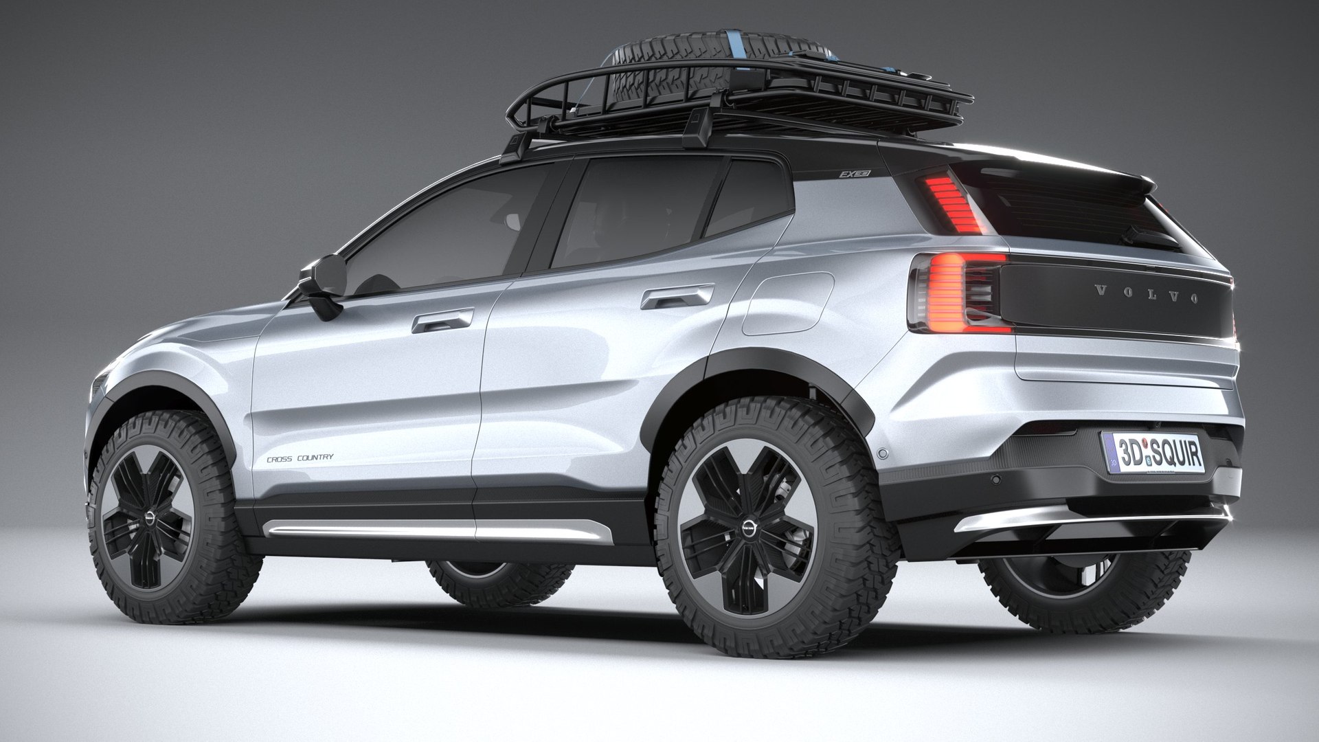 3D Volvo EX30 Cross Country 2025 TurboSquid 2099552