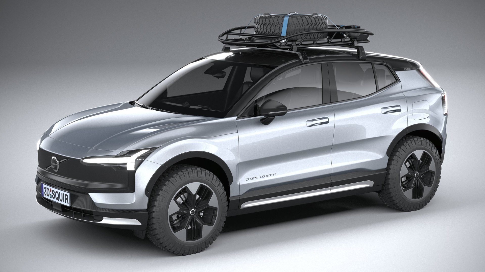 3D Volvo EX30 Cross Country 2025 TurboSquid 2099552