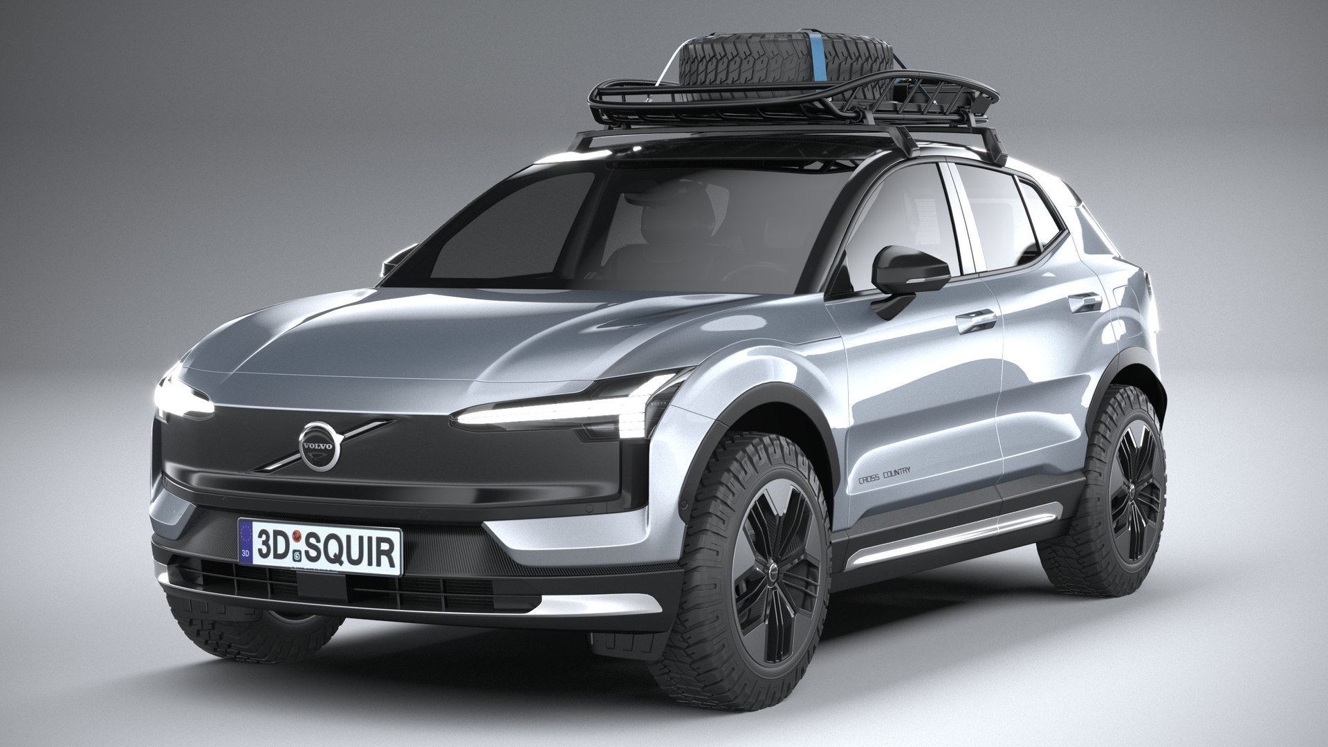 3D Volvo EX30 Cross Country 2025 TurboSquid 2099552