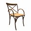 Silla de madera tubular