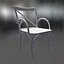 Silla de madera tubular