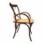 Silla de madera tubular
