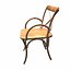 Silla de madera tubular