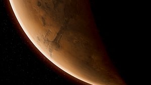 3D model mars planet