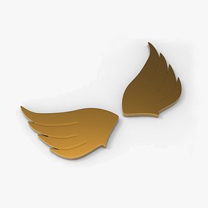 3D Wing Set Model model