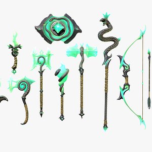 Fantasy weapon snake