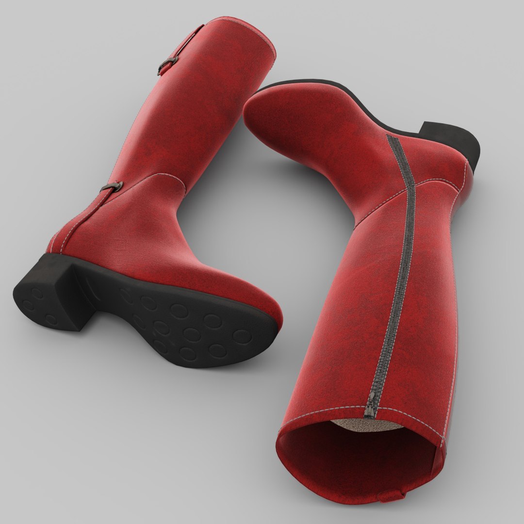 Italian Boots 3D Model - TurboSquid 1438190