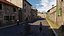 Small town in Blender