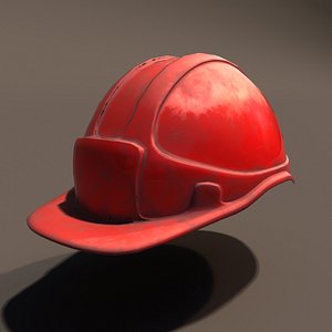 Low Poly Safety Helmet + Unity & Unreal