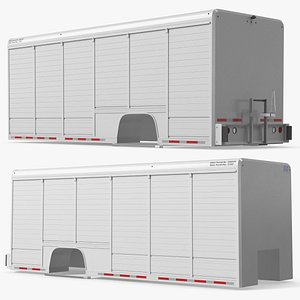 Mickey Lift-Door Truck Box Body White