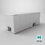 Mickey Lift-Door Truck Box Body White