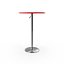 Mesa de bar roja