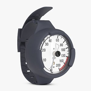Depth Gauge with Wrist Band
